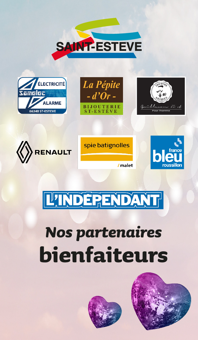 Nos partenaires bienfaiteurs